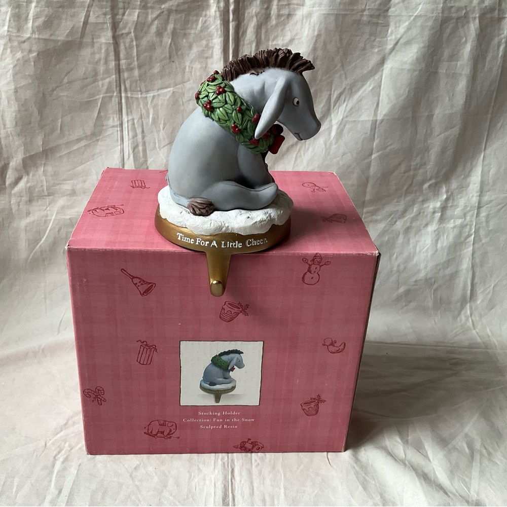 Michel & Co Disney Classic Pooh Eeyore Christmas Stocking Holder